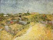 Vincent Van Gogh Gemusegarten am Montmartre china oil painting artist